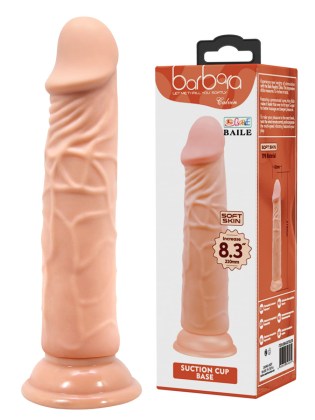 Barbara Calvin 7,8inch Dildo with Suction Cup BW 7013R -1